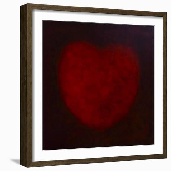 Big Heart, 2014 Heart-Lee Campbell-Framed Giclee Print