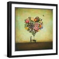 Big Heart Botany-Duy Huynh-Framed Art Print