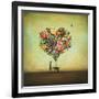 Big Heart Botany-Duy Huynh-Framed Art Print