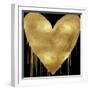 Big Hearted Gold on Black-Lindsay Rodgers-Framed Art Print