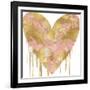 Big Hearted Pink and Gold-Lindsay Rodgers-Framed Art Print