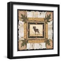 Big Horn Ram-Pamela Gladding-Framed Art Print