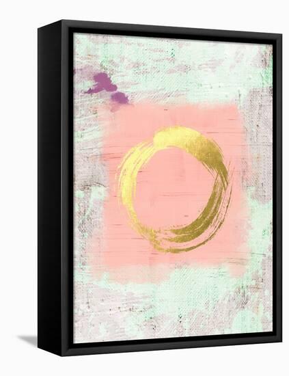 Big Hug Abstract-Urban Epiphany-Framed Stretched Canvas