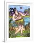 Big Hula Diva-Wyanne-Framed Giclee Print