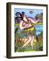 Big Hula Diva-Wyanne-Framed Giclee Print