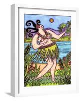 Big Hula Diva-Wyanne-Framed Giclee Print