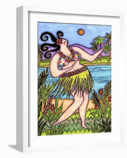 Big Hula Diva-Wyanne-Framed Giclee Print