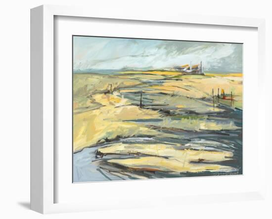 Big Indian Slough - August-Kris Ekstrand-Framed Art Print