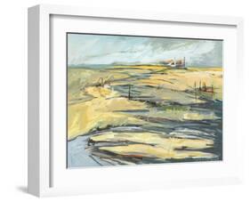 Big Indian Slough - August-Kris Ekstrand-Framed Art Print