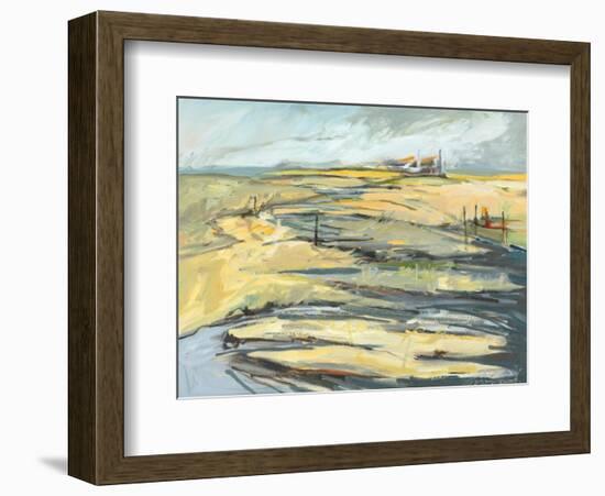 Big Indian Slough - August-Kris Ekstrand-Framed Art Print