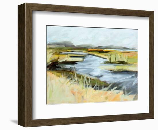 Big Indian Slough - July-Kris Ekstrand-Framed Art Print