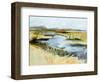 Big Indian Slough - July-Kris Ekstrand-Framed Art Print