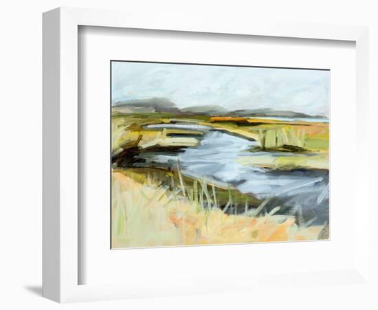 Big Indian Slough - July-Kris Ekstrand-Framed Art Print