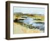 Big Indian Slough - July-Kris Ekstrand-Framed Art Print