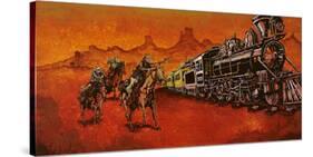 Big Iron-David Lozeau-Stretched Canvas