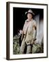 Big Jake by George Sherman and John Wayne with John Wayne, 1971 (photo)-null-Framed Photo