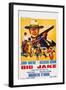 Big Jake, Top: John Wayne on French Poster Art, 1971-null-Framed Art Print