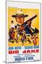 Big Jake, Top: John Wayne on French Poster Art, 1971-null-Mounted Art Print