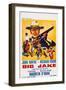 Big Jake, Top: John Wayne on French Poster Art, 1971-null-Framed Art Print