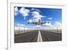 Big Jet Plane Taking off Runway-Jag_cz-Framed Photographic Print