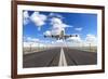 Big Jet Plane Taking off Runway-Jag_cz-Framed Photographic Print