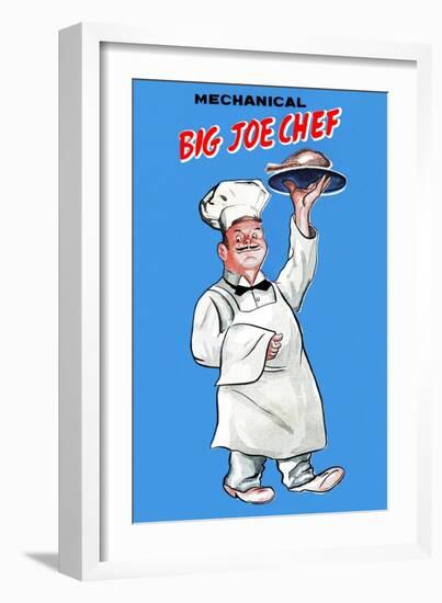 Big Joe Chef-null-Framed Art Print