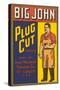 Big John Plug Cut Tobacco Advertisement-null-Stretched Canvas