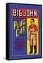 Big John Plug Cut Tobacco-null-Framed Stretched Canvas