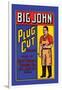 Big John Plug Cut Tobacco-null-Framed Art Print