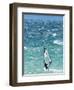 Big Jump Windsurfing in High Levante Winds in the Strait of Gibraltar, Valdevaqueros, Tarifa, Andal-Giles Bracher-Framed Photographic Print