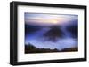 Big Loop of Saar River near Orscholz, Mettlach, Saarland, Germany, Europe-Hans-Peter Merten-Framed Photographic Print