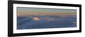 Big Mountain at Whitefish Mountain Resort in Whitefish, Montana-Chuck Haney-Framed Photographic Print