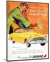 Big New Dependable 52 Dodge-null-Mounted Art Print