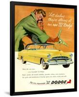 Big New Dependable 52 Dodge-null-Framed Art Print