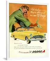 Big New Dependable 52 Dodge-null-Framed Art Print