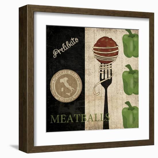 Big Night Out - Meatballs-Piper Ballantyne-Framed Art Print