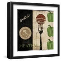 Big Night Out - Meatballs-Piper Ballantyne-Framed Art Print