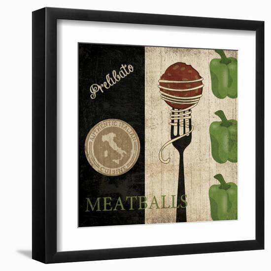 Big Night Out - Meatballs-Piper Ballantyne-Framed Art Print