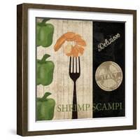 Big Night Out - Shrimp Scampi-Piper Ballantyne-Framed Art Print