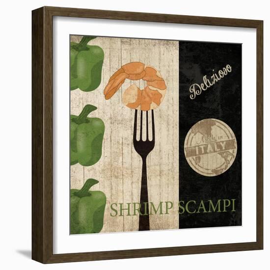 Big Night Out - Shrimp Scampi-Piper Ballantyne-Framed Art Print