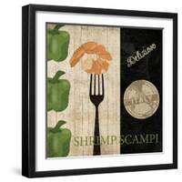 Big Night Out - Shrimp Scampi-Piper Ballantyne-Framed Art Print