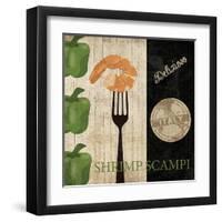 Big Night Out - Shrimp Scampi-Piper Ballantyne-Framed Art Print