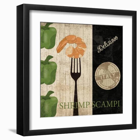 Big Night Out - Shrimp Scampi-Piper Ballantyne-Framed Art Print