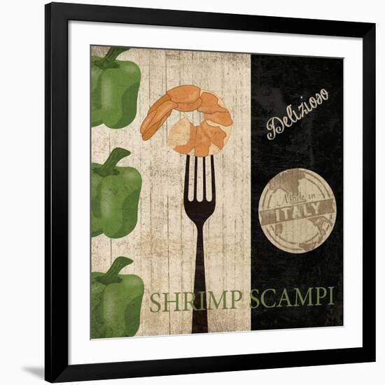 Big Night Out - Shrimp Scampi-Piper Ballantyne-Framed Art Print