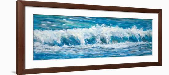 Big Ocean Waves-Julie DeRice-Framed Art Print