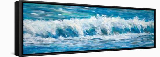 Big Ocean Waves-Julie DeRice-Framed Stretched Canvas