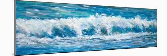 Big Ocean Waves-Julie DeRice-Mounted Art Print