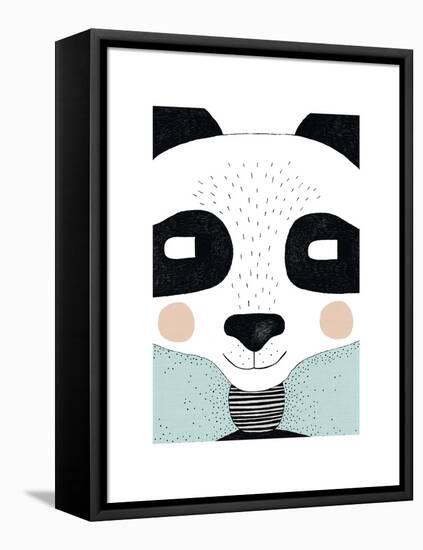 Big Panda-Seventy Tree-Framed Stretched Canvas