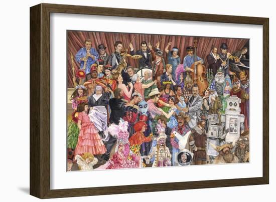 Big Party 600-Wendy Edelson-Framed Giclee Print