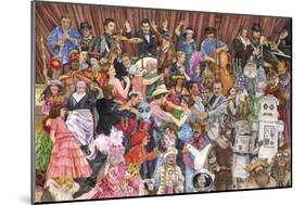 Big Party 600-Wendy Edelson-Mounted Giclee Print